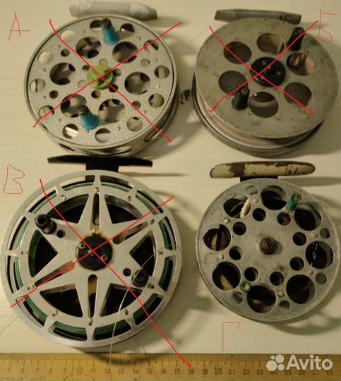 Катушка рыболовная инерционная
