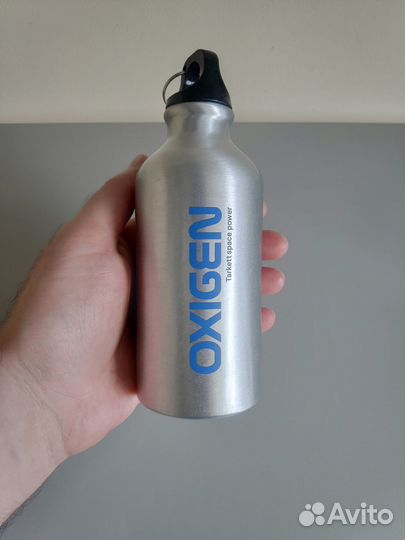 Бутылка спортивная для воды 400 мл алюминиевая