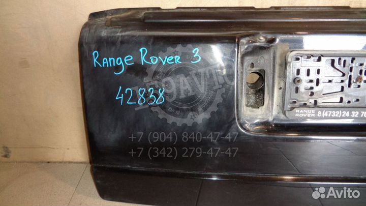 Дверь багажника нижняя Range Rover 3