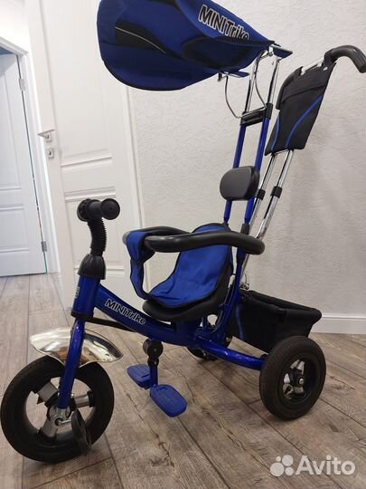 Велосипед детский с ручкой