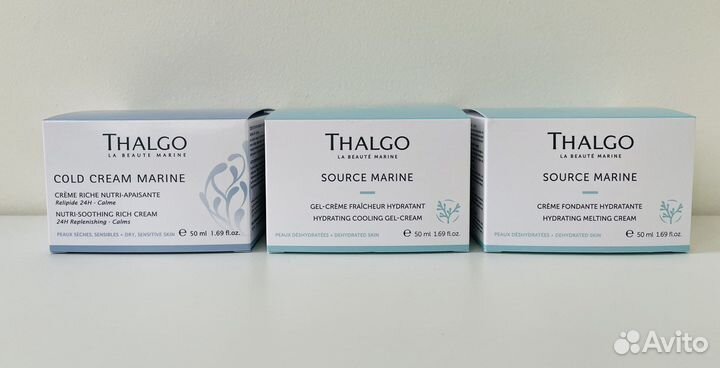 Thalgo nutri soothing rich cream крем 50 мл