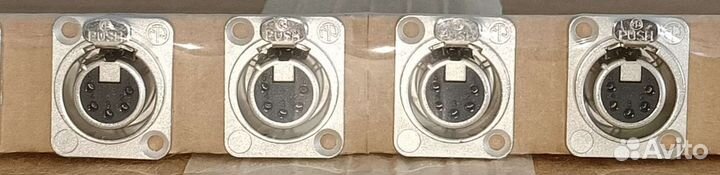 Панельные разъёмы neutrik nc5fd-LX