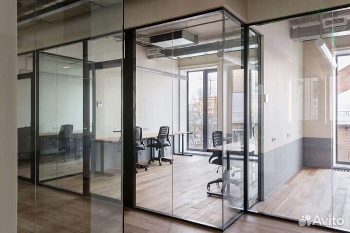 Стеклянные перегородки