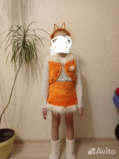 Костюм лисы для девочки 104-110