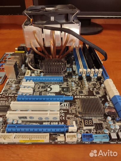 Пк на плате As rock x58 Extreme6