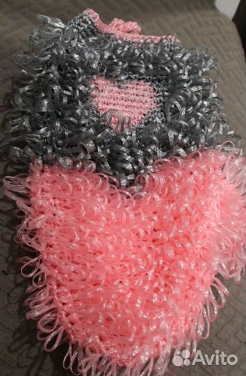 Мочалка варежка