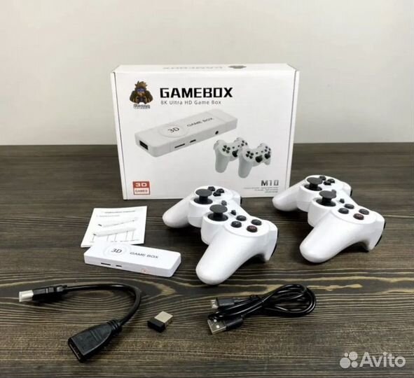 Игровая приставка game BOX M10 64GB