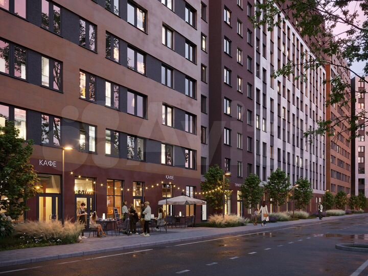 2-к. квартира, 56,7 м², 2/12 эт.