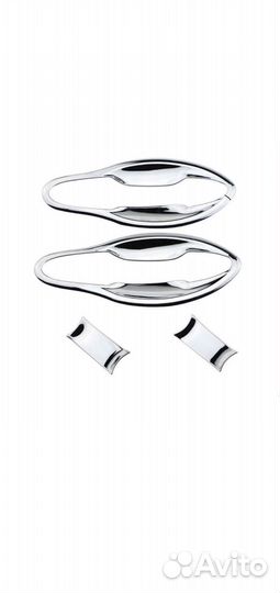 Накладки под дверные ручки на Honda Vezel