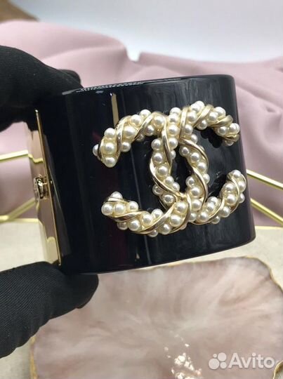 Стильный браслет-манжета Chanel оригинал