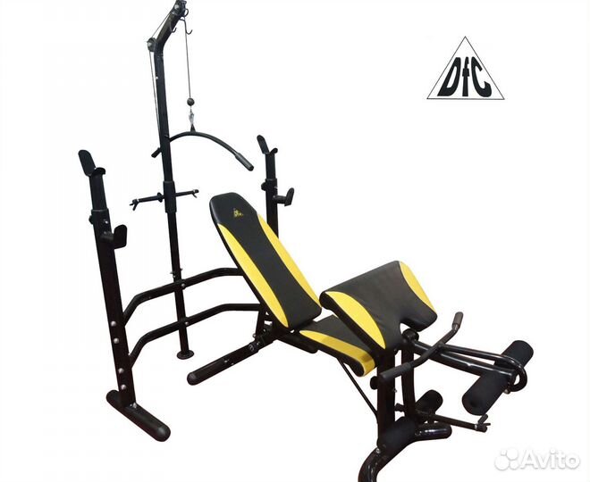 Многофункциональная силовая скамья под штангу D780