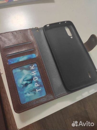 Чехол - книжка на Xiaomi mi 9 Lite с карманами