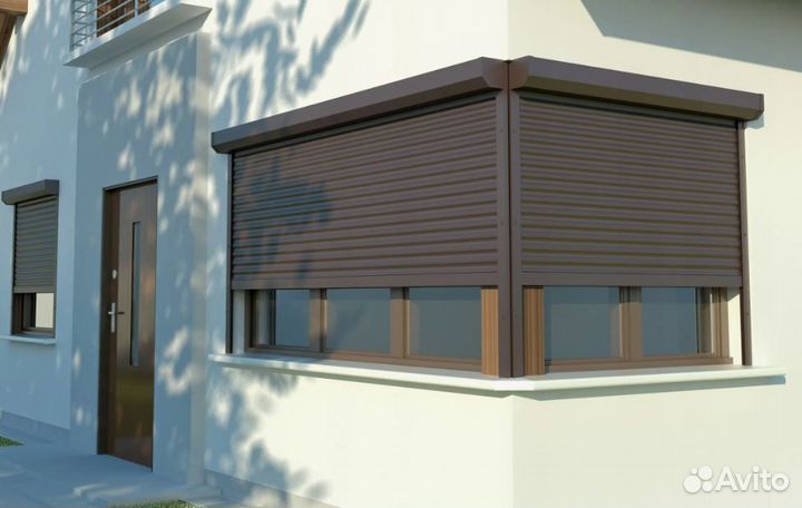 Рольставни с электроприводом монтаж 1 дн. гарантия