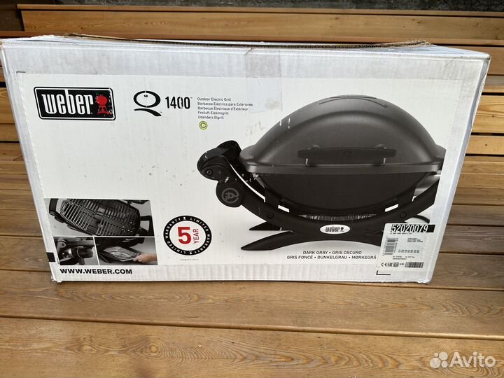 Электрический гриль Weber Q 1400