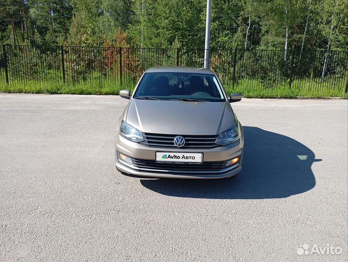 Volkswagen Polo 1.6 AT, 2018, 159 000 км