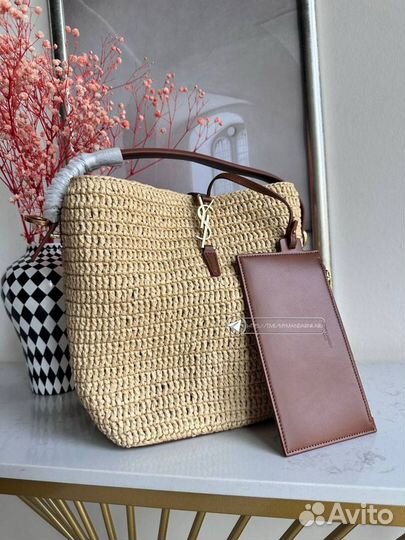 Сумка Saint Laurent Raffia