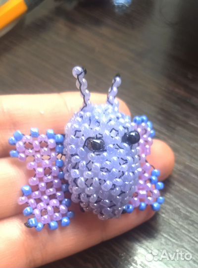 Мини амигуруми из бисера