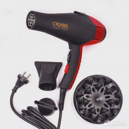 Фен для волос с функцией ионизации воздуха CR-6600