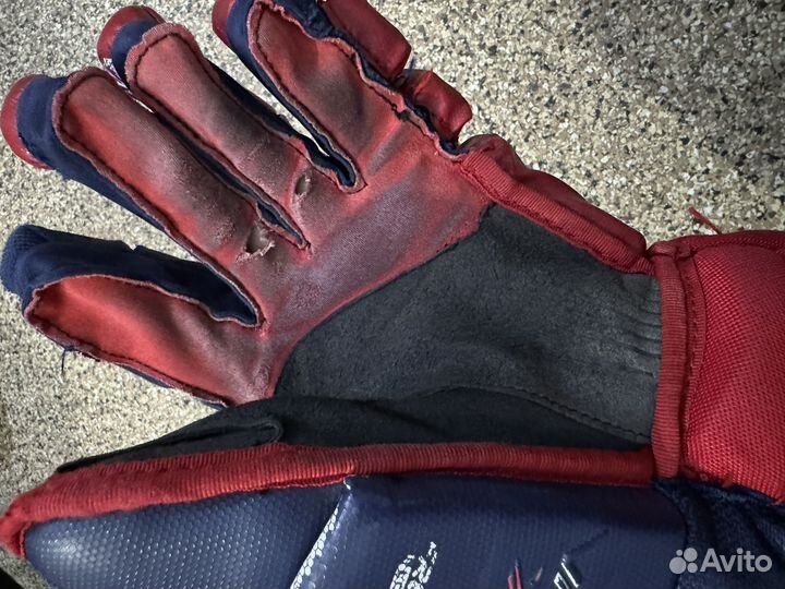 Краги хоккейные размер 14 bauer