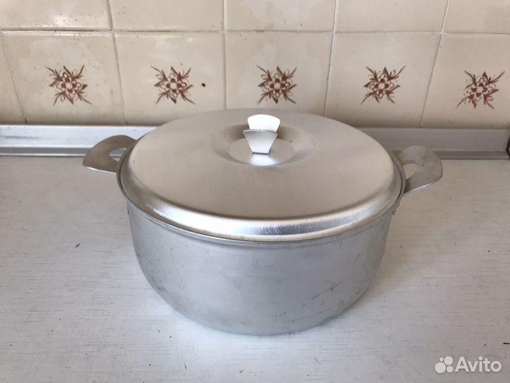 Кастрюля алюминиевая СССР новая