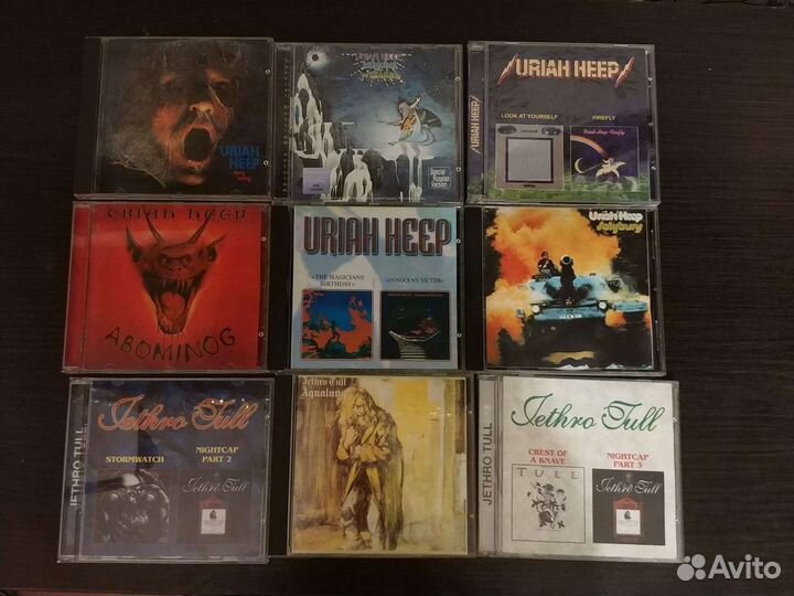 Queen/Uriah Heep/Jethro Tull CD