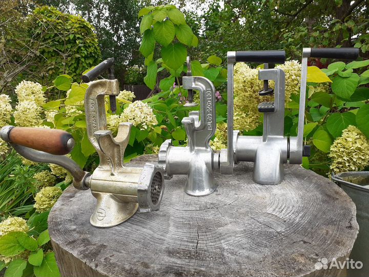 Мясорубка ручная механическая СССР 1985г