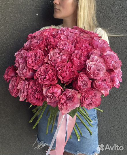 Цветы Розы Букет из роз с доставкой Калининград