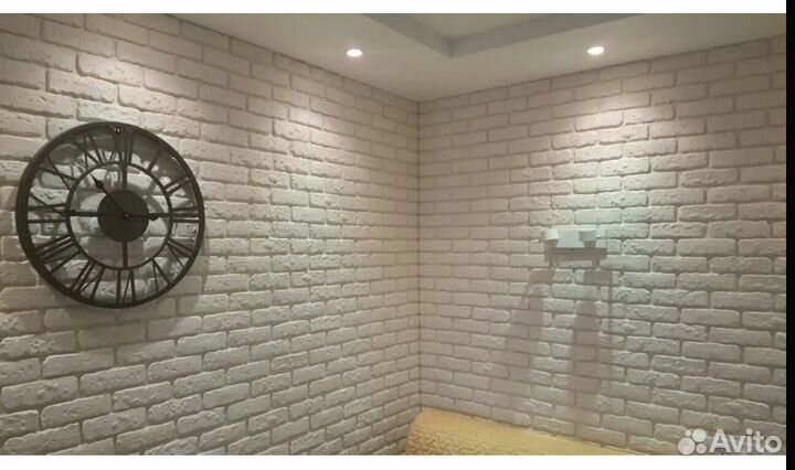 Декоративный гипсовый кирпич