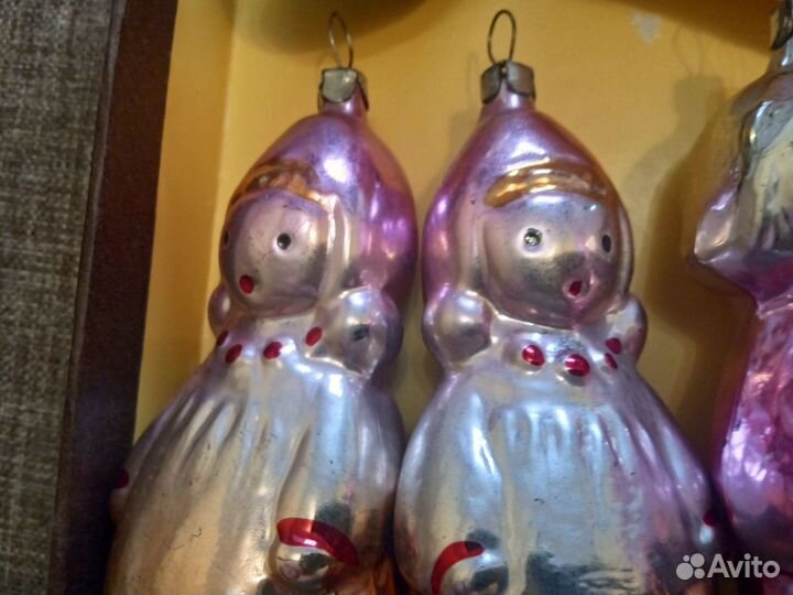 Елочные игрушки СССР