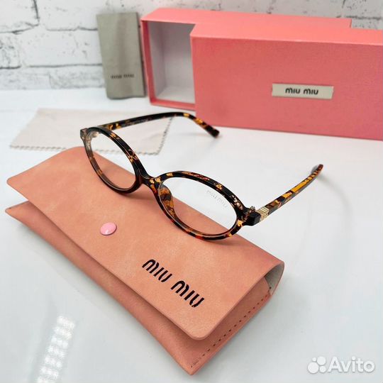 Очки имиджевые женские miu miu