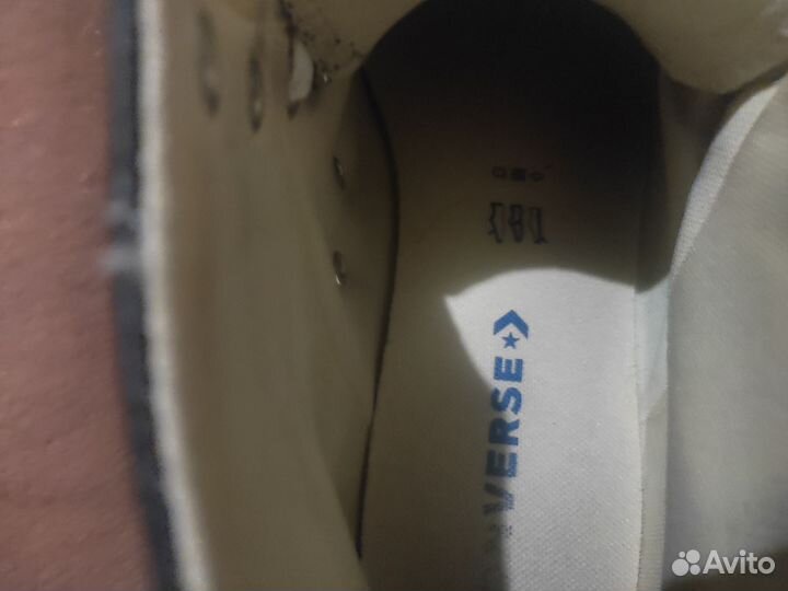 Кеды converse кожаные 45размер