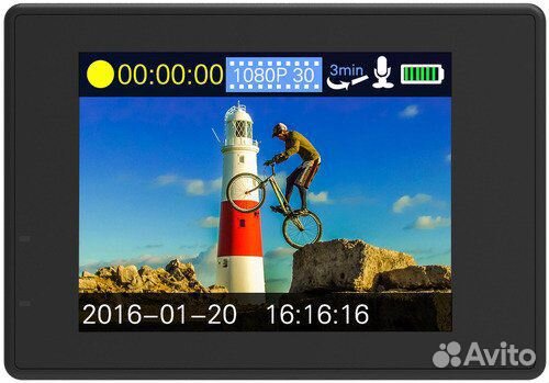 Экшн-камера sjcam SJ4000 WiFi Black новая