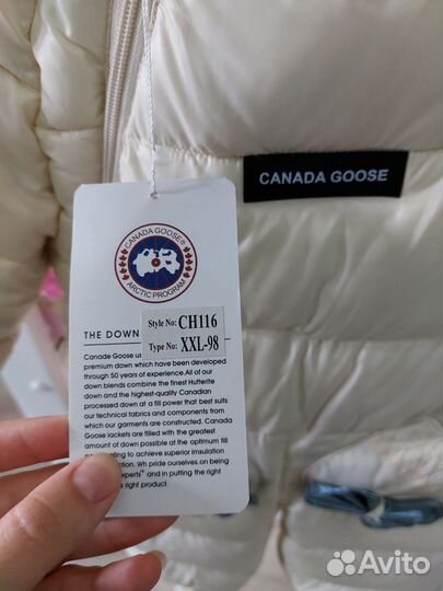 Зимний комбинезон новый Canada goose 80-86