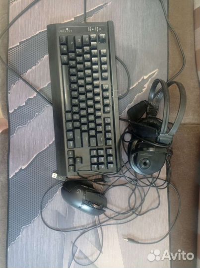Мышь g502.мех клавиатура.наушники.клврик
