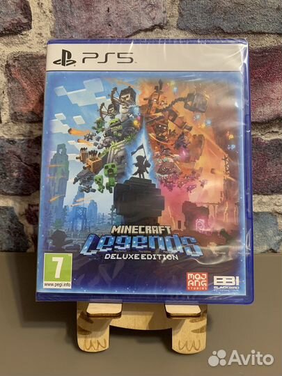Minecraft legends deluxe edition ps5 новый диск