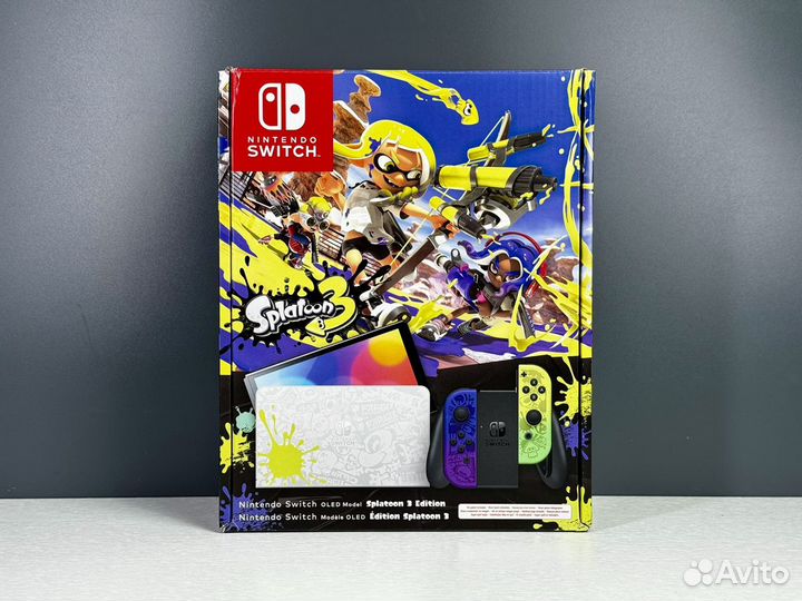 Nintendo Switch Oled Splatoon 3 Edition лицензия