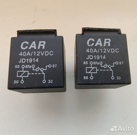 Реле 12в/40 А
