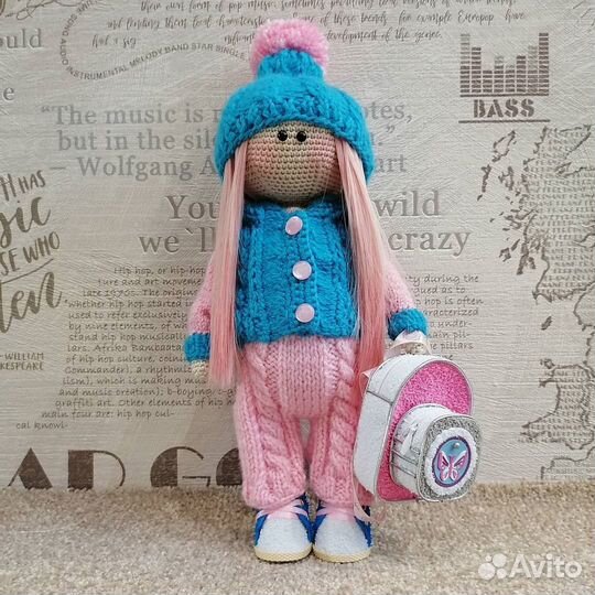 Интерьерная авторская кукла ручной работы