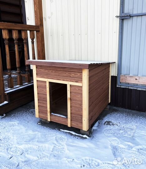 Будка для собаки. средняя люкс