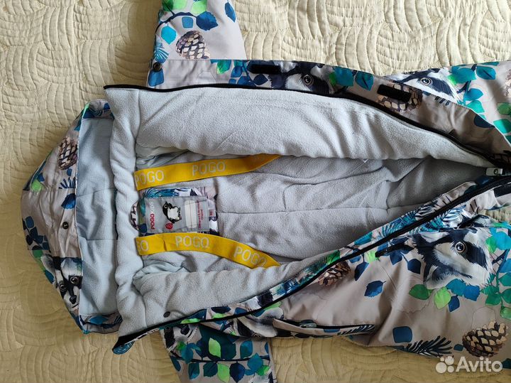 Зимний комбинезон на мальчика