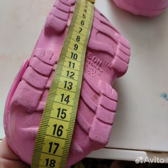 Шлепки резиновые 25 размер