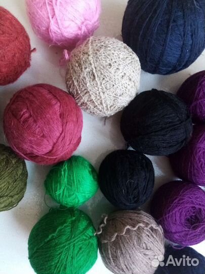 Пряжа для вязания СССР