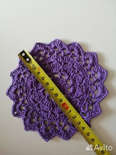 Салфетки вязаные крючком