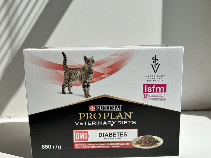 Корм для кошек диабетический proplan