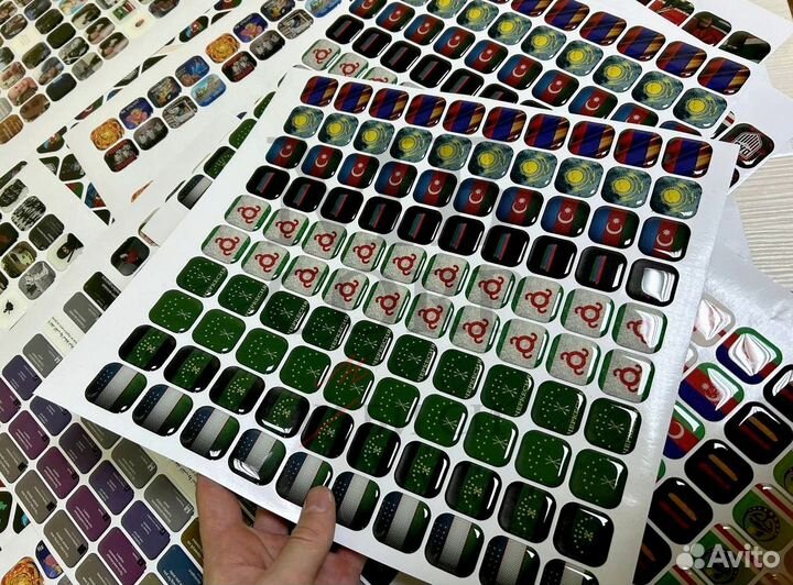 3D стикеры оптом с твоим дизайном