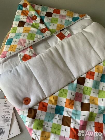 Кокон для малышей конверт в коляску