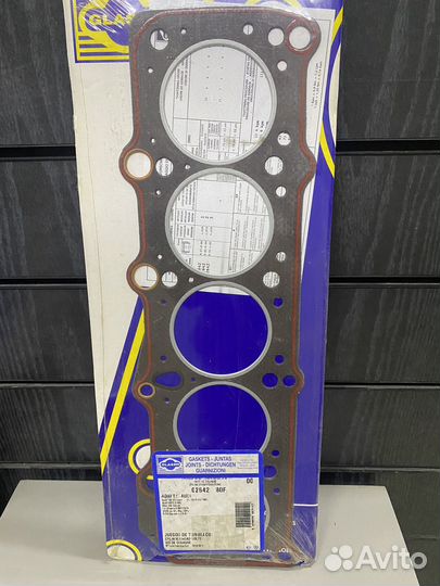 Прокладка ГБЦ audi100(C2) 76-83 2.0D (1 метка)