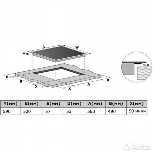 Новая индукционная панель Haier HHY-Y64NVB