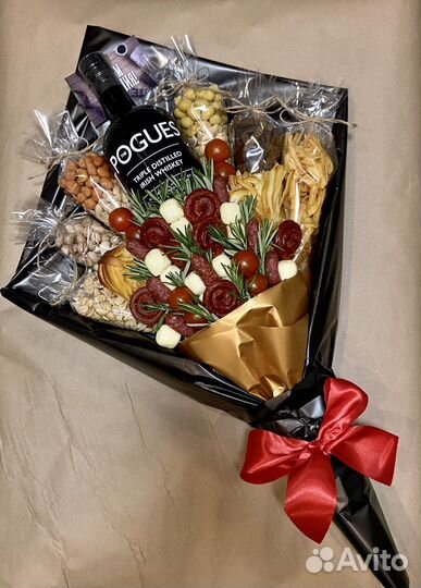 Мужские мясные букеты / Вкусные подарки