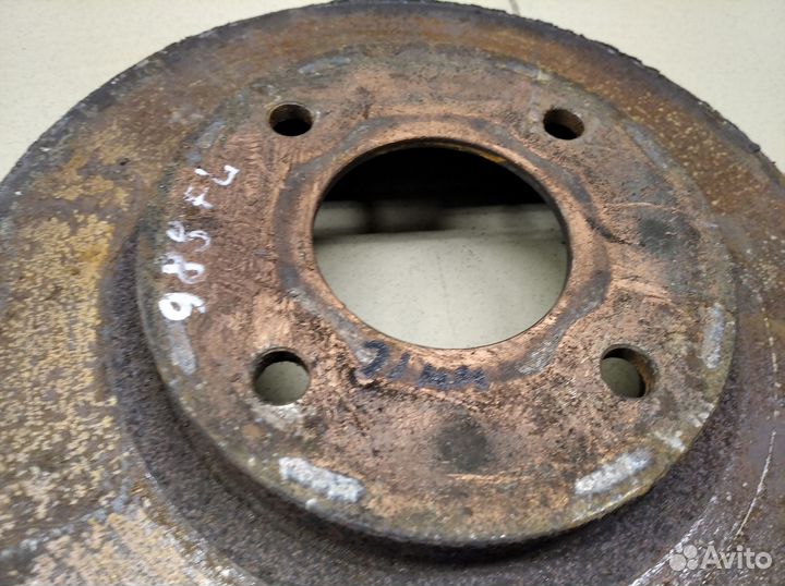 Диск тормозной передний вентилируемый Almera N16 2